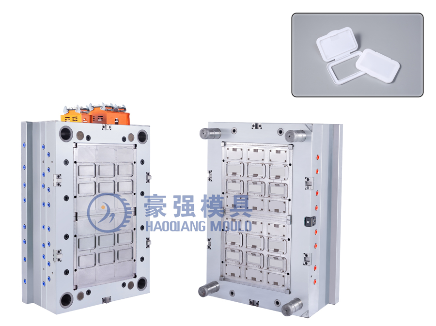 湿巾抽纸翻盖模具