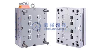 调味瓶双翻盖模具